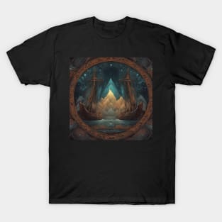The Viking Native Ship T-Shirt